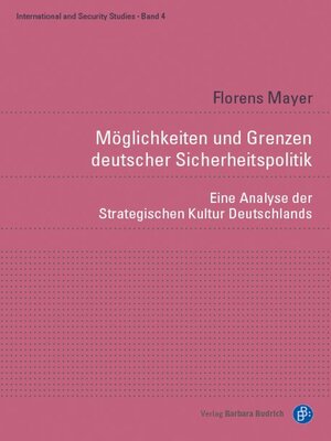 cover image of Möglichkeiten und Grenzen deutscher Sicherheitspolitik